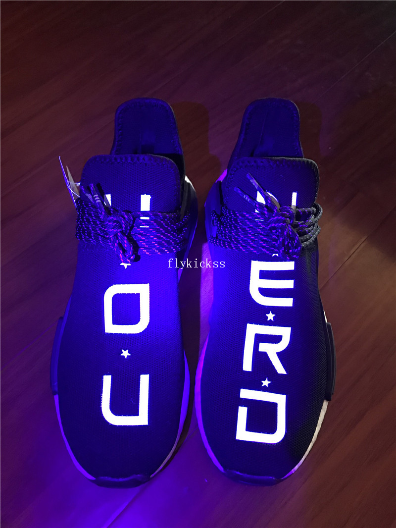 Real Boost Adidas NMD Human Race R1 Nerd